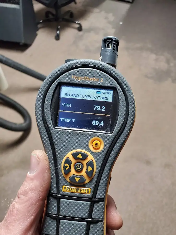 Moisture meter humidity assessment for Fire & Smoke Damage Restoration in Riviera Beach